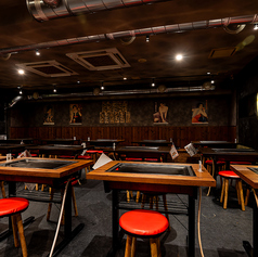 テーブルのお席となっております。