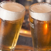 キンキンに冷えたスーパードライで乾杯♪