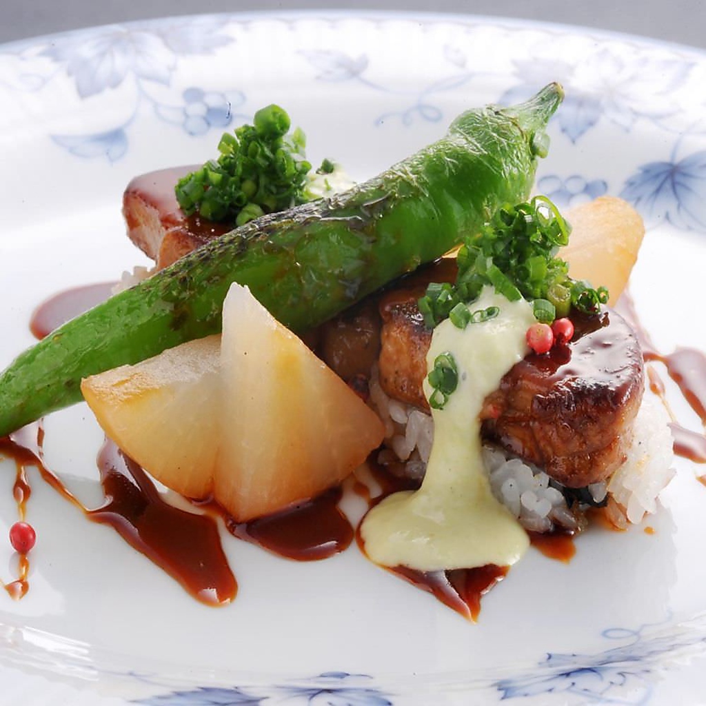 ご褒美使いにも◎贅沢！美味！フォアグラの握り寿司！2貫1,500円(税抜)