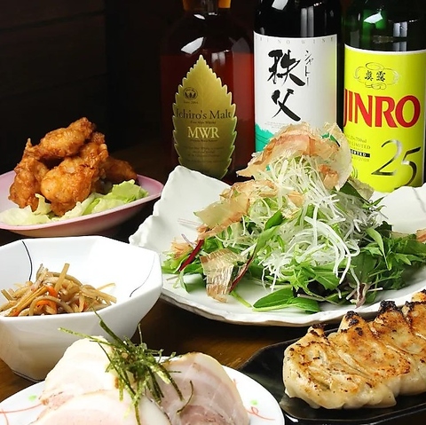 90分飲み放題付き！〆のラーメンまで堪能できるコースあります！！