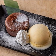 濃厚ショコラ フォンダンショコラ＆バニラアイス