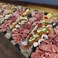 BBQ用のお肉の配達や持ち帰りもできます焼き方によってカットが違うお肉はスーパーではないサービスですねせっかくみんなで楽しむんだからぜひご利用ください
