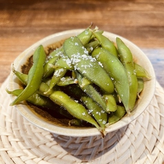 枝豆と岩塩