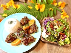 おれんじチキン　プレート