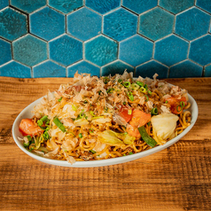 トマトそぼろ焼きそば