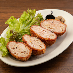 あらびき鶏メンチカツ