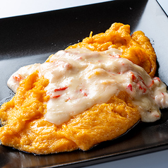 下川六〇酵素卵のとろとろ焼き卵(カニクリーム)