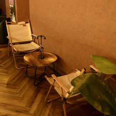 間接照明のお洒落な店内!