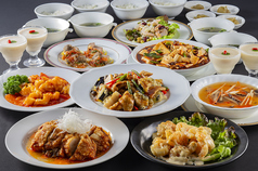 Chinese table SHISEN チャイニーズテーブル シセンのコース写真