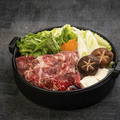料理メニュー写真&nbsp;国産黒毛和牛の牛鍋