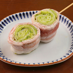 【焼】しゃきしゃきレタス豚巻き串（1本）