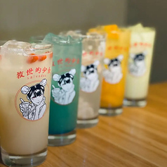 ワイン以外もドリンク充実