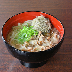 かす増加!かすうどん