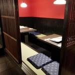 掘りごたつ個室あり！人数に合わせて取り揃えています。