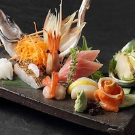 新鮮な海鮮食材