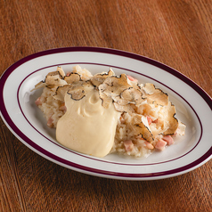 黒トリュフのTKGリゾット