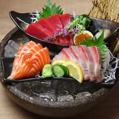 本日の刺身 3種盛り