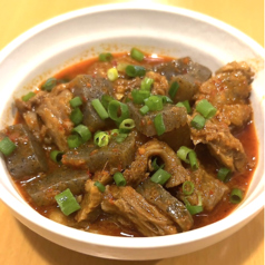 名物韓風牛すじのどて煮