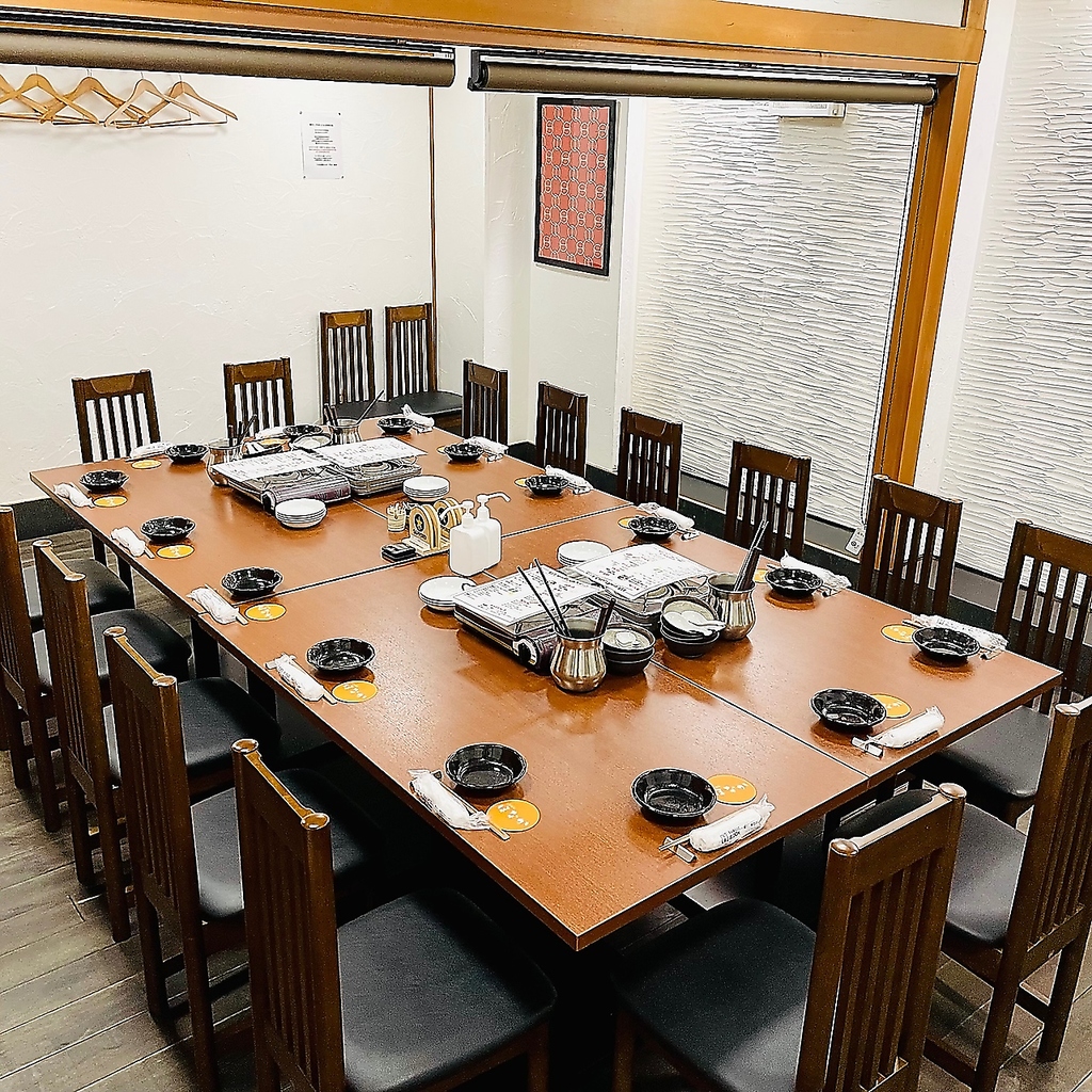 最大20名様までご利用頂ける宴会席！完全個室で会社宴会や打ち上げなど様々なシーンで大活躍！