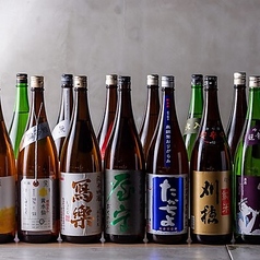 ペアリングや飲み比べも楽しい◎選りすぐりの日本酒！