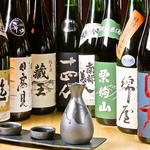 お客様の好みにあった多種多様な日本酒をご準備しております。