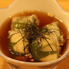 呉豆腐の揚げ出し