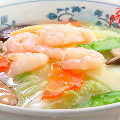 エビ入りうま煮塩味ラーメン