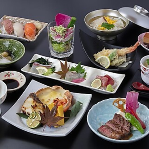 全室完全個室のくつろぎ空間！親子三世代でたのしめる豊富なお料理！