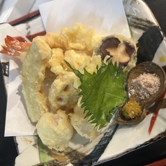 季節の天ぷら盛り合わせ