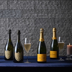 各種シャンパンの写真