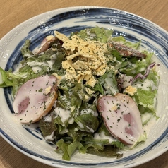 合鴨スモークのシーザーサラダ