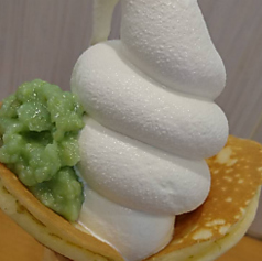 (勾当台店限定)ずんだパンケーキパフェ