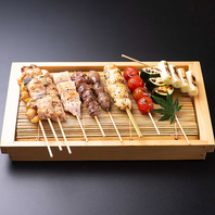国産鶏を使用したこだわりの焼き鳥