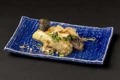 博多ナスの丸ごと一本炭火焼き