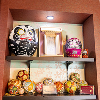 【店主こだわりのインテリア空間】