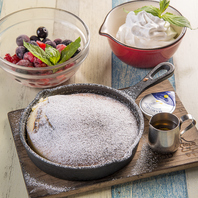 【当店大人気のケーキ♪森のホットケーキ300円（税抜】