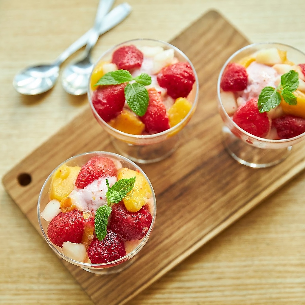 デザートもしっかり手作り。甘いものは別腹～♪※写真はイメージです。