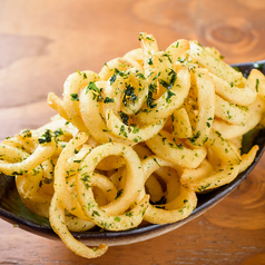 あおさのくるくるポテト