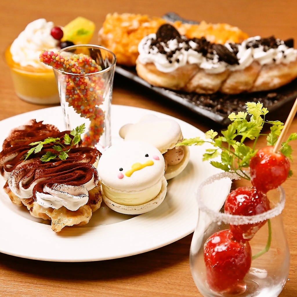 お祝いシーンにぴったりなデザートプレートのサービスを承っております！