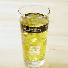 緑茶割【グラス】
