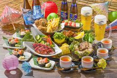 すすきの麦酒庭園 十方夷第テラスビアガーデンのコース写真