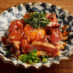 地鶏ユッケ