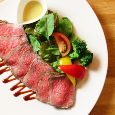 黒毛和牛のローストビーフ