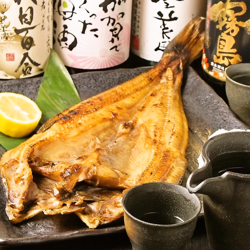 しまほっけの開きはサイズ【特大】漁師居酒屋ならではの逸品です！
