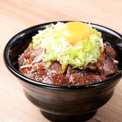 市まつ牛レアステーキ丼(生卵なし)120g