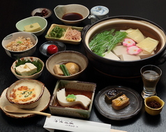 とうふ料理コース≪夜≫全11品(2026年9月1日より)