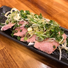 レバ刺しねぎまみれ