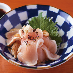 【鹿児島名物!】地鶏たたき山わさび添え