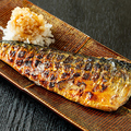 料理メニュー写真&nbsp;一心名物のとろサバを半身で