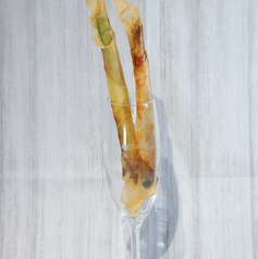 生ハムとアスパラ ステック春巻き